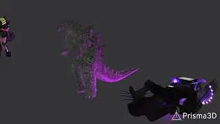 Godzilla vs uttm damaged Fanmade no sounds