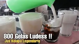 800 GELAS LUDES TERJUAL SETIAP HARI ! JUS KELAPA LEGEND LIJA TAGOR LUBIS - IDE USAHA MINUMAN