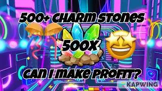 I Opened 500+ Charm Stones in Pet Simulator 99! Can I Make Profit? 😍