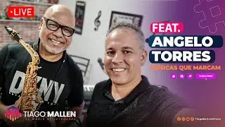 LIVE  TIAGO MALLEN feat. ÂNGELO TORRES (MUSICAS QUE MARCARAM)  SAX 🎷 E  🎹 TECLADO