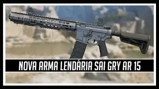Warface Nova Arma Lend&aacute;ria SAI GRY AR 15