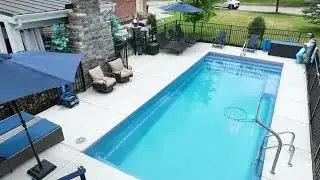 Heatwave Pools - Latham Claremont Fiberglass Pool