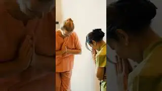 Ep.2 Beautyful Thai massage in Old town, Riga, Latvia #shorts #thaimassage #rigalatvia #thaisabai