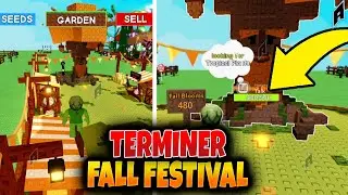 Comment Terminer Event FALL FESTIVAL sur Grow a Garden (Plants, Fall Bloom)