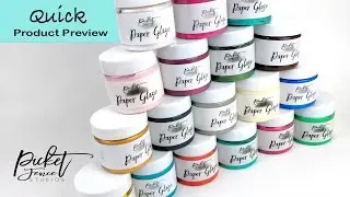 Paper Glaze - Quick Glance l Picket Fence Studios