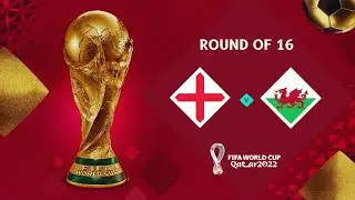 England vs Wales | Round of 16 | FIFA World Cup Virtual