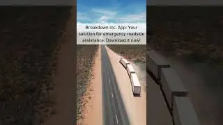 Breakdown Inc. App: Your solution for emergency roadside assistance. Download it now! #kenworth #usa