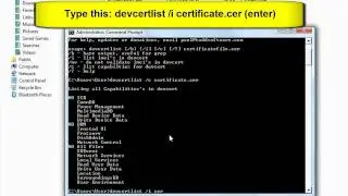 Checking your certificate from OPDA (capabilities and IMEIs inside it)
