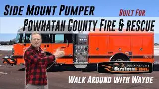 Powhatan County Fire & Rescue's Side Mt Pumper by CustomFIRE