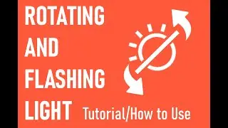 Rotating and Flashing Light Tutorial/How to use in Unity