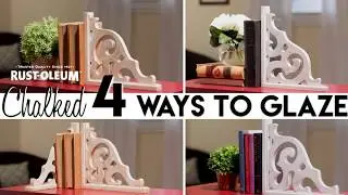 How to Glaze using Rust Oleum&reg; Chalked Decorative Glaze