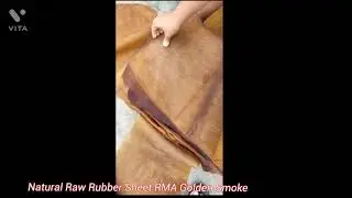 Natural Raw Rubber Sheets RMA SMOKE(Golden)