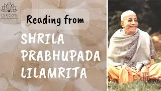 Srila Prabhupada Lilamritam Reading HG Srivas Rasabihari Prabhu | 31-12-25 | ISKCON Abids Hyderabad