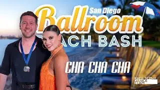 ALISA SELEZNOVA and ANDY FITZGERALD, Cha Cha Cha | Pro/Am Closed Silver | Ballroom Beach Bash 2022