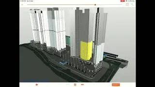 MTECH 4DBIM Construction Schedule Simulation for Mega Project