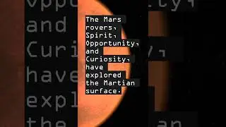 Did you know? - The Mars rovers...