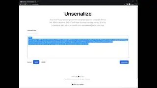 Unserialize - Convert serialized data into a JSON or Array