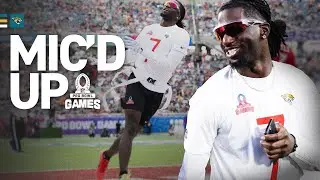 Brian Thomas Jr. MIC'D UP at the 2025 Pro Bowl Games! | Jacksonville Jaguars