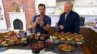 Kansas City Steak Co. (12) 4.5-oz Steakburgers & 1.5-lb Fries on QVC