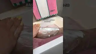 HAIRY LEG SHAVE ROUTINE #trulybeauty #beauty #grwm #skincare #oddlysatisfying #shorts