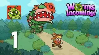 Worms Incoming - Gameplay Walkthrough Part 1 (Android, IOS)