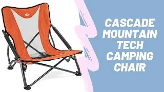 Cascade Mountain Tech Camping Chair | $100k Bonuses in Description