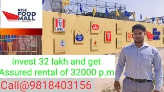 Rise Food Mall noida extension| Investment starts from 32 lakh|Rise group|Rise villa|Call@9818403156