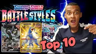 THE TOP 10 NEW BATTLE STYLES CARDS TO GET! *OFFICIAL CARD LIST SET REVEALED! *