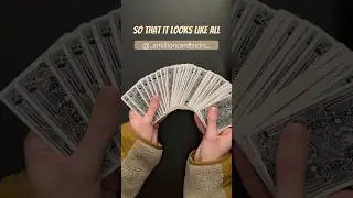The Only Card Trick I Ever Perform - Tutorial #magic #tricks #tutorial
