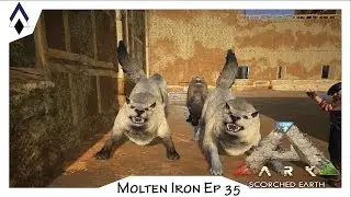 Megalosaurus Hunting in the Mountain Cave : Molten Iron Ep 35