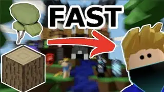 How To Make a Afk Wood Farm! (Roblox Islands)