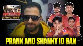 FOZYAJAY DID PRANK | SHANKY ID BAN |AZTEC MATTER | REDBULL X TG ? MAFIA AND DELETE | AJJUBHAI PRANK