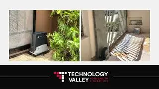 🚪 Technology Valley Installs TORQ 500 Automatic Sliding Gate.