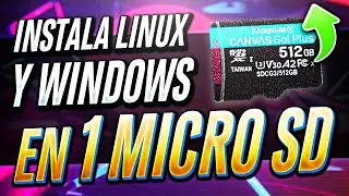 ✅ &iquest;C&oacute;mo INSTALAR Linux y Windows en una SD? [DUAL BOOT] 🐧