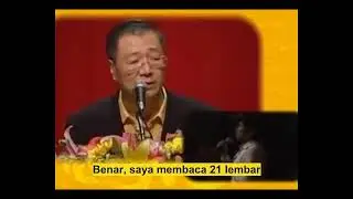 Master menjelaskan manfaat dari setiap paritta, termasuk Ru Yi Bao Lun Wang Tuo Luo Ni, MY110828
