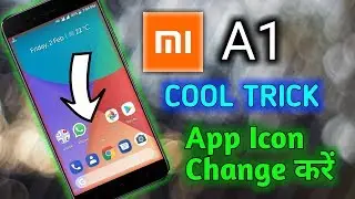 How to change App icon shape in Mi A1 - Mi A1 me app Icon ka shape kaise change kare