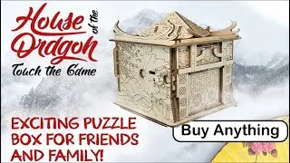 House of Dragon Puzzle Box  #BuyAnything #puzzle #puzzlebox