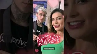 Arthur urach fala do por que ele n&atilde;o chama Andressa urach de m&atilde;e