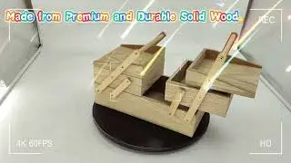 Expandable Sewing Box - Seamstress Wooden Box for Thread Spools Storage w/Handle#sewingbox #wood