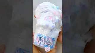 Crystal Garden 🔮 Crunchy Slime Inflation ASMR