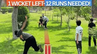 Even DRS Was Scared to Give the Decision! | Backyard Cricket Test Match &ndash; Abdullah vs Basit
