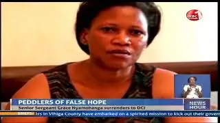 Senior Sergeant Grace Nyamohanga has surrendered to the Directorate of Criminal Investigations