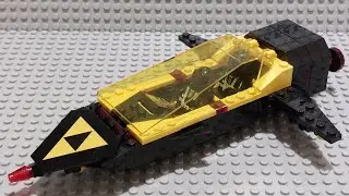Lego 10355 Blacktron Renegade Cockpit and Sensor Module Tutorial 2025 (Reversed Speedbuild)