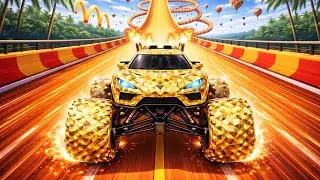 💎 $5,000,000,000 DIAMOND MONSTER TRUCK🚀 999 KM/H ULTIMATE POWER & SPEED🔥 GT STUNT MASTER #2
