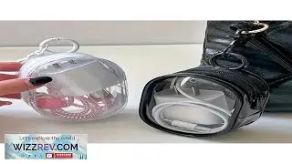 1PC Portable Mini Transparent Zipper Storage Bag Compact Multifunctional Storage Bag Review