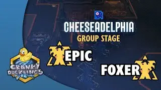 Epic vs FoxeR - TvT | Cheeseadelphia 2025: Group Stage | American LAN StarCraft 2 Tournament