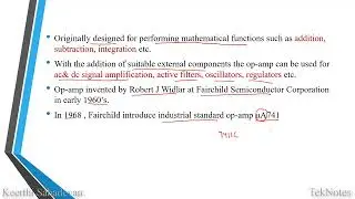 ECT 301| Linear Integrated Circuits| Introduction| About Op-amp| IC 741|Malayalam