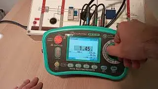 Kyoritsu KEW 6516BT 3 - LOOP EMPEDANS TESTİ (PRİZDEN VE PANODAN TEST)