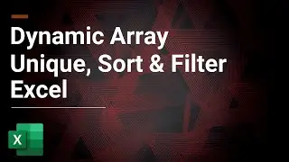 Dynamic Array Filter, Sort & Unique