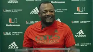 Running Backs Coach Tim Harris, Jr. | Media Availability | 3.30.23